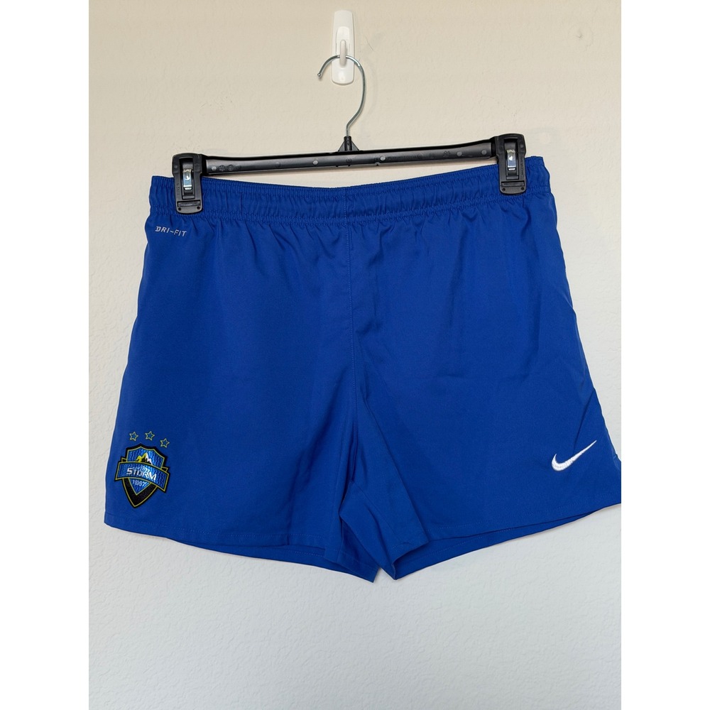Nike Dri-FIT Colorado Storm Soccer Shorts Youth Small Blue Athletic Unisex - Picture 3 of 17